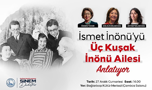 Üsküdar’da "İsmet İnönü Anma Programı" Düzenlenecek görseli