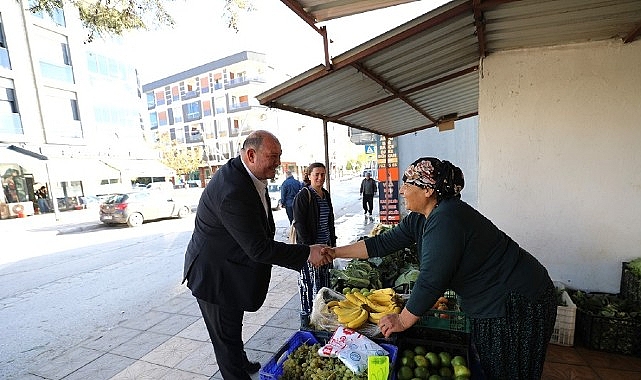 Başkan Çiçek’ten Esnaf Ziyareti görseli