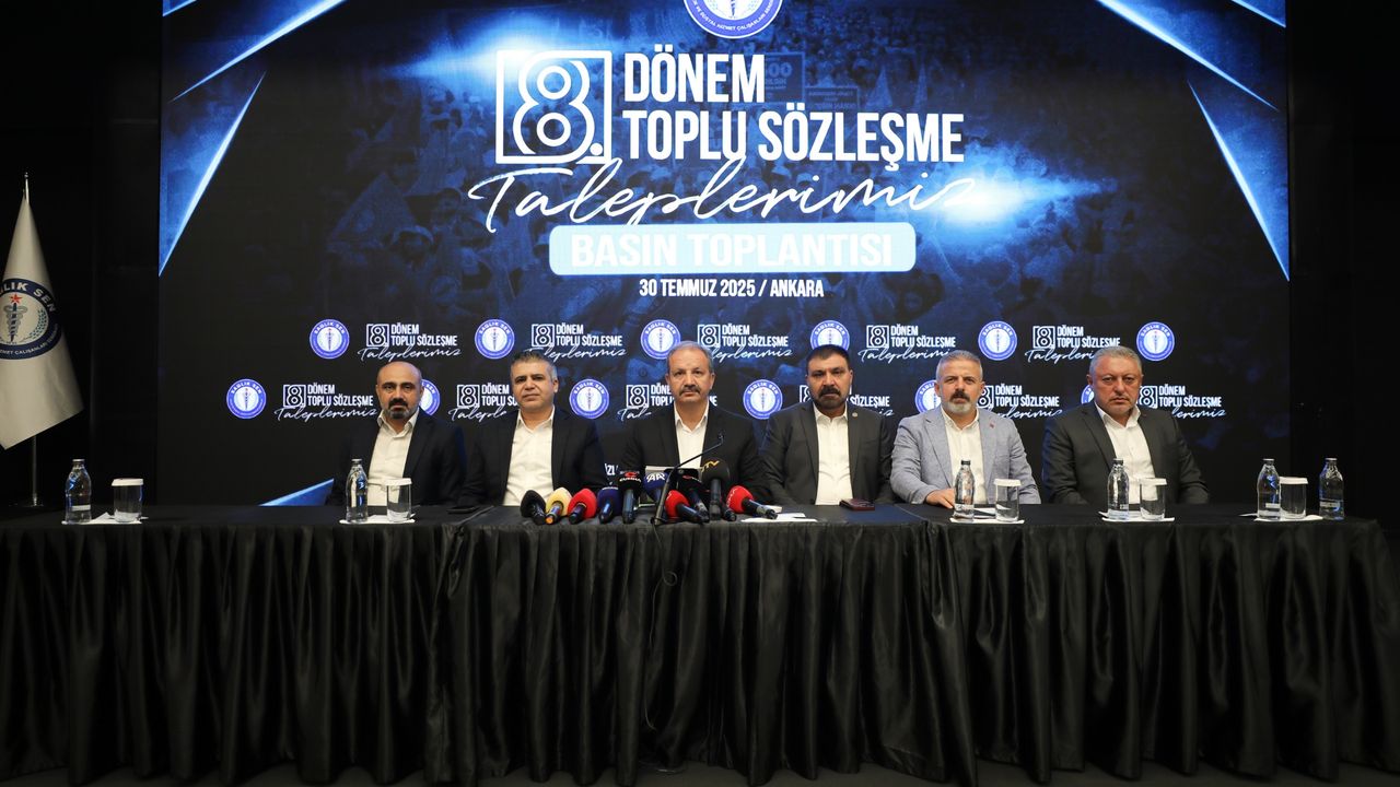 Sağlık Sen Başkanı Doğan: Hekimin, hemşirenin, ebenin maaşı adil seviyeye çıkarılmalıdır görseli