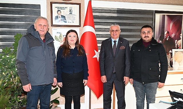 Başkan Uğurlu’dan, Başkan Topaloğlu’na ziyaret görseli