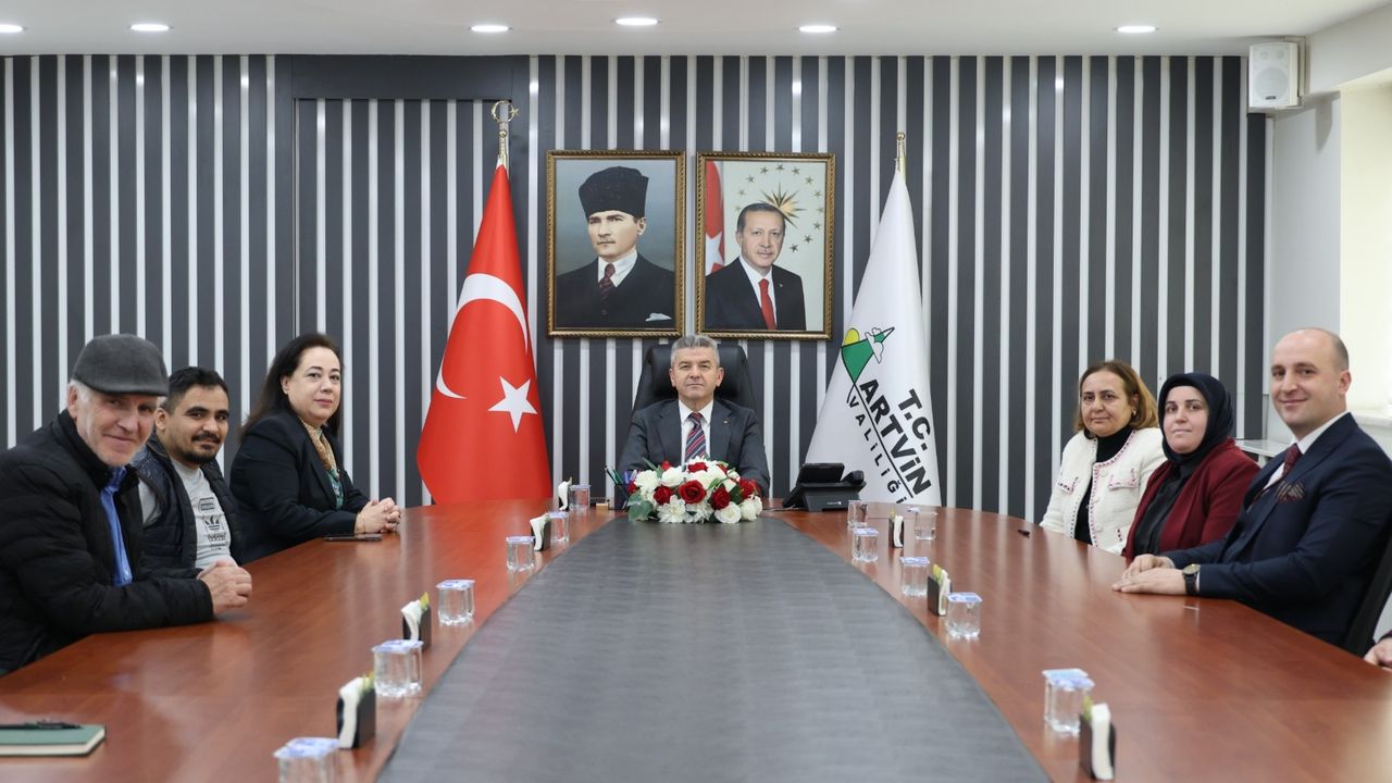 Artvin Valisi Ergün’e "Dünya Engelliler Günü" ziyareti görseli