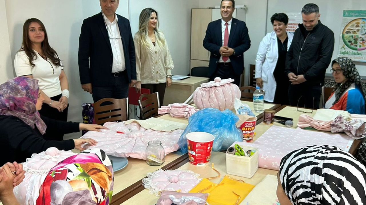 Beypazarı’nda kadınlara yönelik kurslar ilgi görüyor görseli