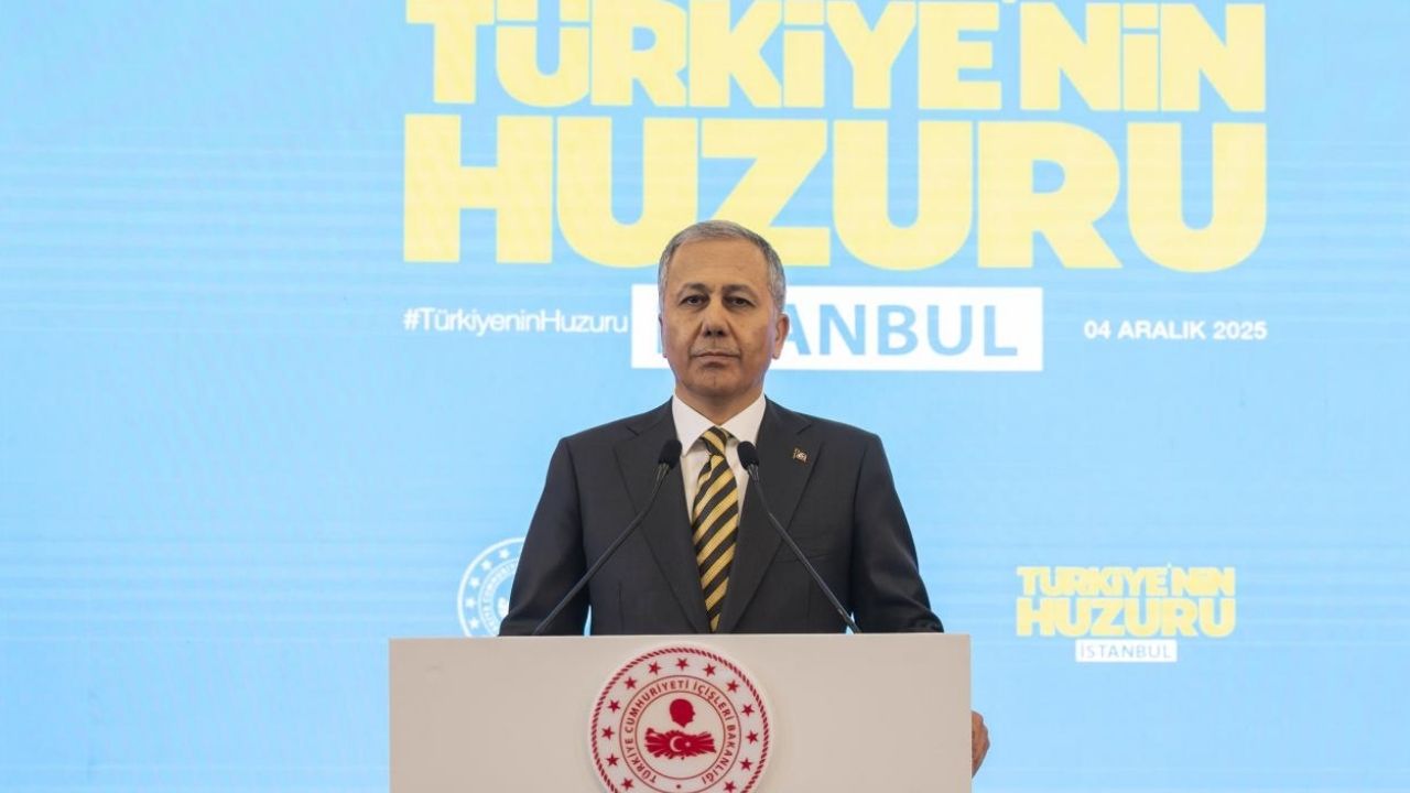 Bakan Yerlikaya: İstanbul ve Türkiye’de suç oranları azaldı görseli