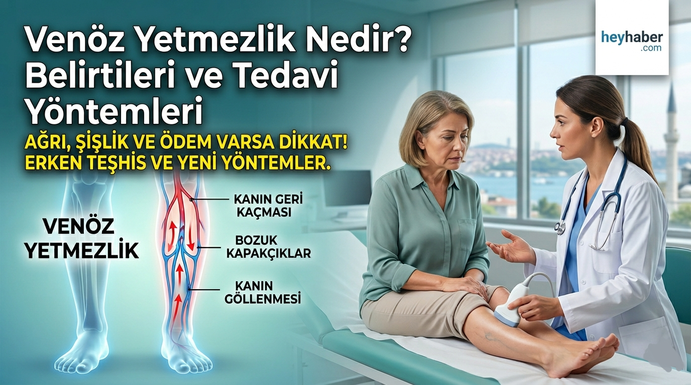 Venöz Yetmezlik Nedir? Belirtileri ve Tedavi Yöntemleri görseli
