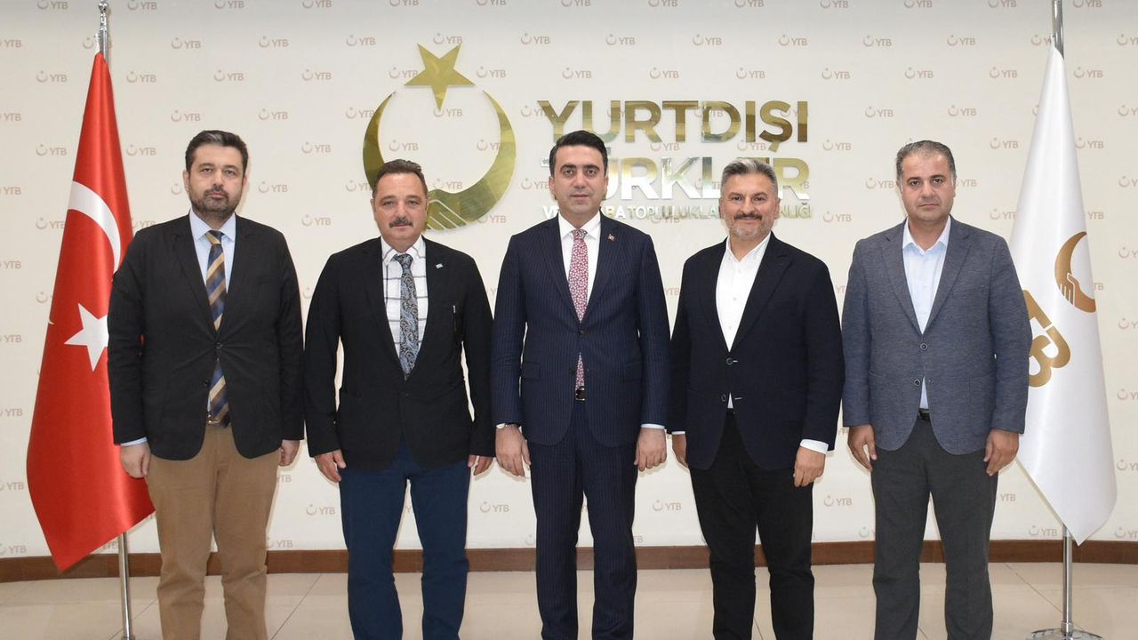 TİMBİR'den YTB Başkanı Abdulhadi Turus'a ziyaret görseli