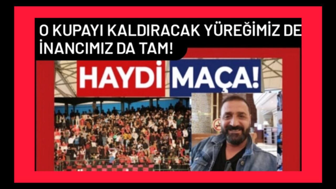 Kayseri'deki o kupayı kaldıracak yüreğimiz de, inancımız da tam! görseli