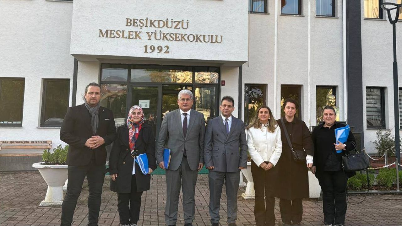 BMYO, Trabzon Üniversitesi Kalite Komisyonu tarafından ziyaret edildi. görseli