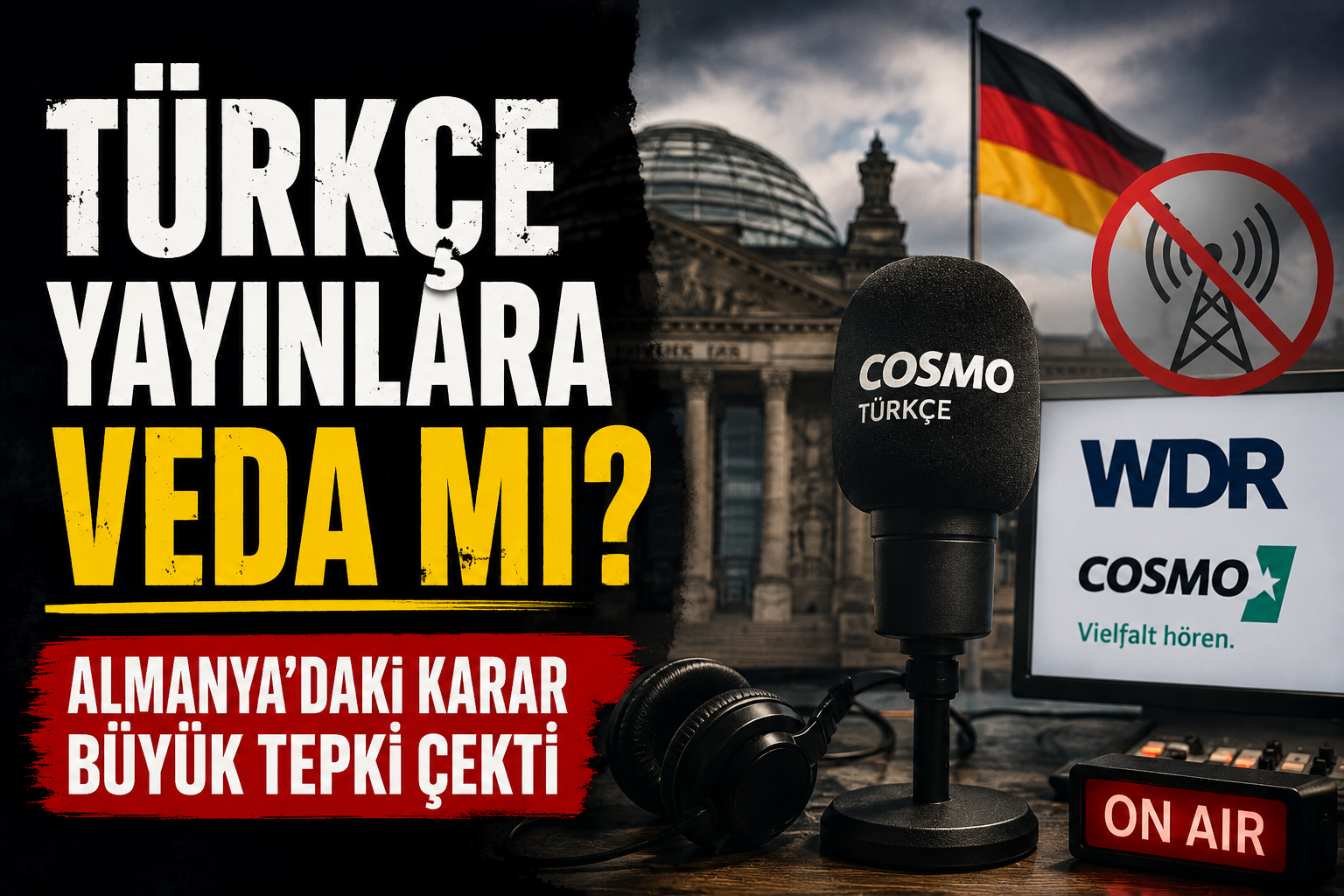 Türkçe Yayınlara Veda mı? Almanya'daki Karar Büyük Tepki Çekti görseli