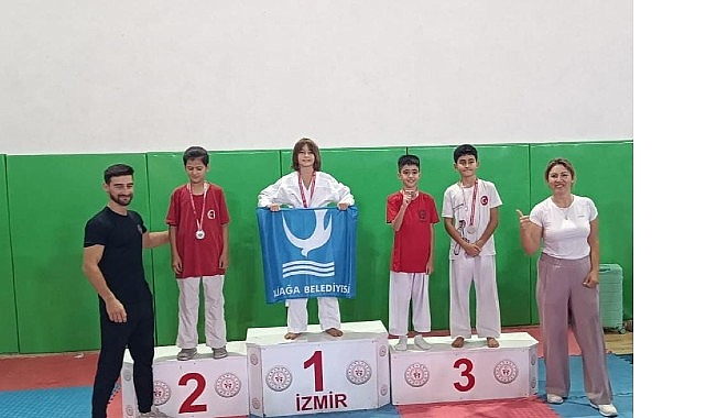 Zafer Bayramı Şampiyonası’nda Aliağa’nın Karate Zaferi görseli
