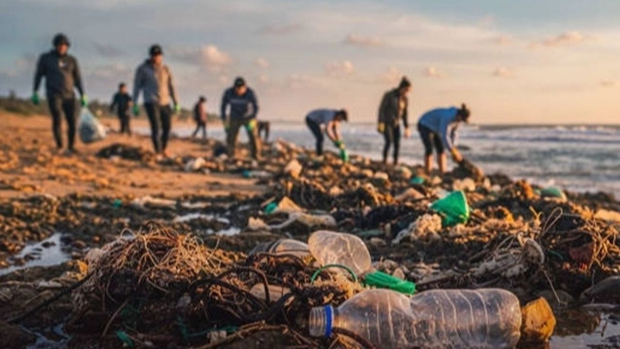 Antalya’da deniz gönüllüleri kıyı temizliği için buluşuyor görseli