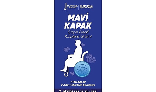 Karşıyaka’da “Mavi Kapak” kampanyası yeniden başlıyor görseli