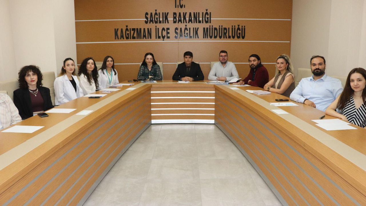 İl Sağlık Müdürü Dr. Mücahit Aydın’dan Kağızman İlçe Sağlık Müdürlüğü’ne Ziyaret görseli