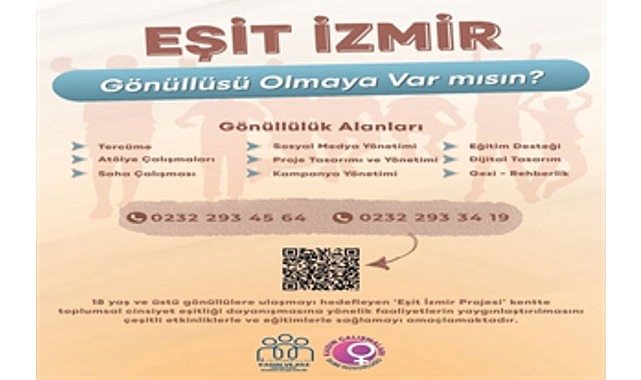 Eşit İzmir, gönüllülerini bekliyor görseli