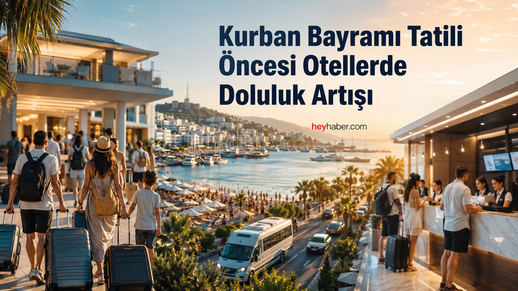 Kurban Bayramı Tatili Öncesi Otellerde Doluluk Artışı görseli