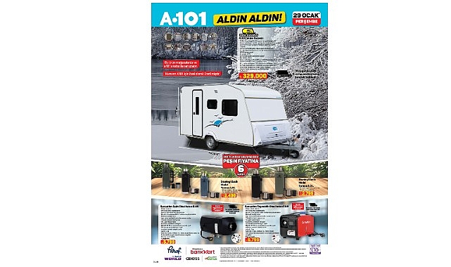 29 Ocak’ta Karavan A101’de! görseli
