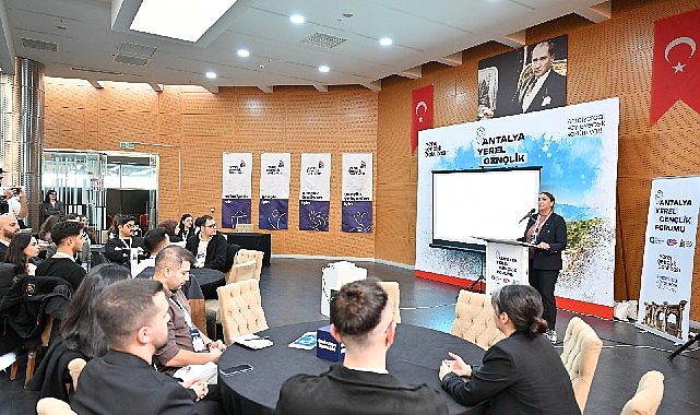 Büyükşehir’de ‘Antalya Yerel Gençlik Forumu’ düzenlendi görseli