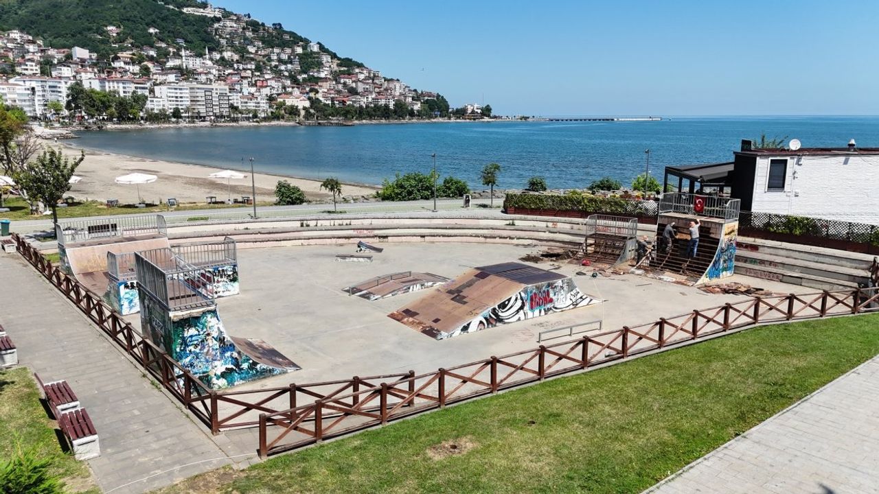 Altınordu skate park yenileniyor görseli