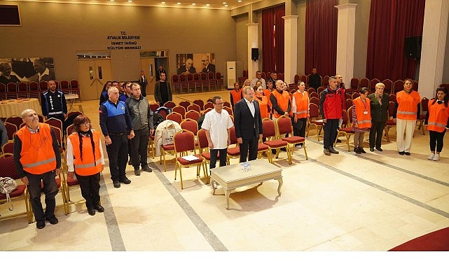 Başkan Mesut Ergin: “Afetlere hazırlıklı bir Ayvalık için eğitimlerimizi sürdürüyoruz” görseli