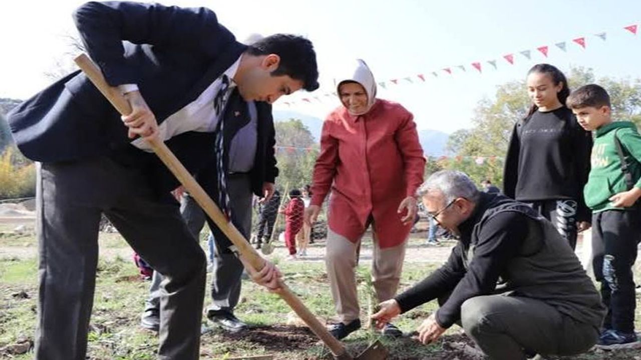İbradı’da Milli ağaçlandırma günü coşkusu görseli