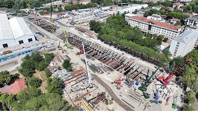 Metro tünelini açacak dev köstebekler geldi! görseli