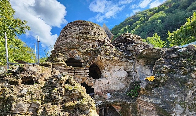 Yukarı Haldere'deki tarihi hamam yeniden ayağa kalkıyor görseli