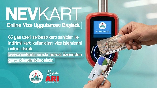 NEVKART Online Vize Uygulaması Başladı görseli