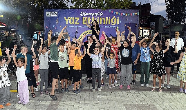 Osmangazi’de yaz etkinlikleri mahallelere neşe getirdi görseli