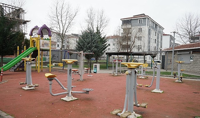 Lüleburgaz’da parklar yenileniyor görseli