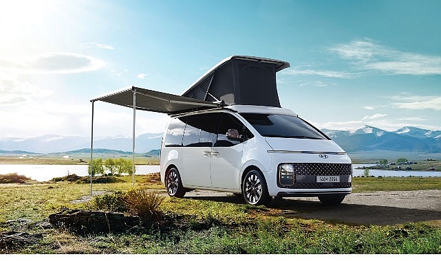 Seyahat Özgürlüğüne Yeni Bir Bakış: Hyundai STARIA Camper Concept görseli