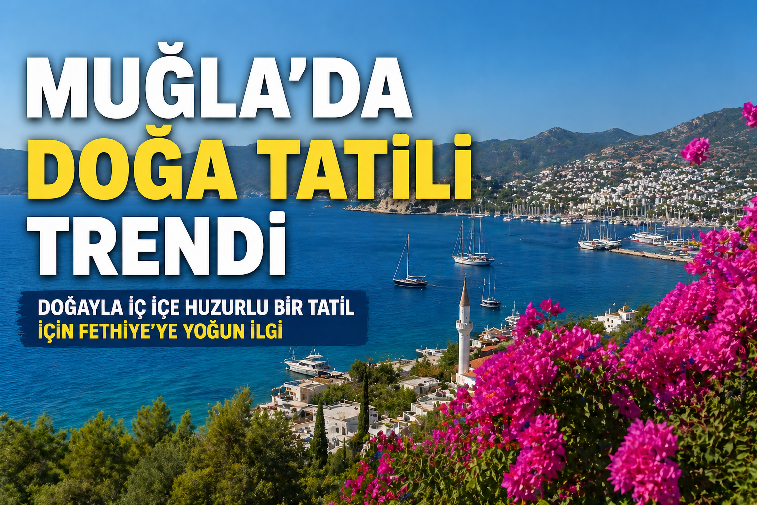 Fethiye'de Doğa Tatili Trendi Yükselişte! görseli