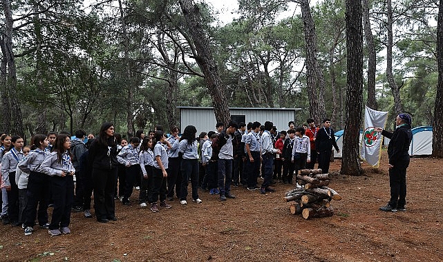 Antalya Büyükşehir Belediyesi izcileri kaynaşma kampında buluştu görseli