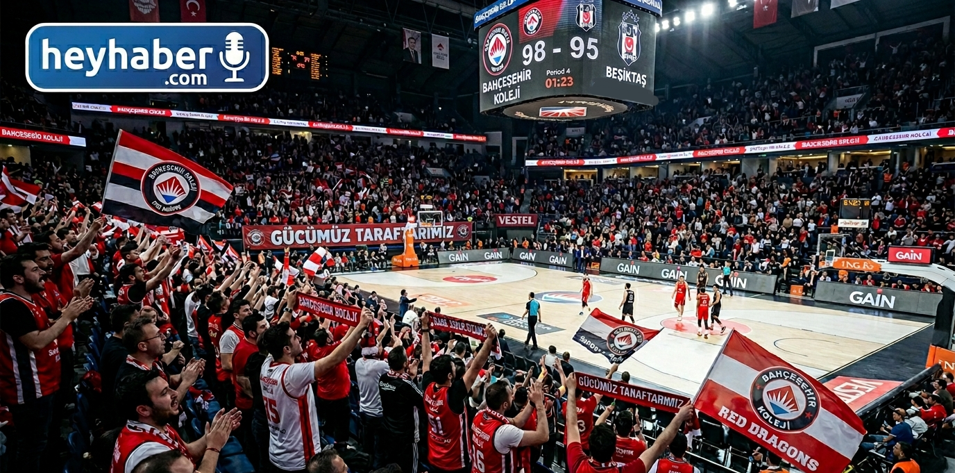 Bahçeşehir Koleji - Beşiktaş GAİN: Seri 2-1'e Geldi! görseli