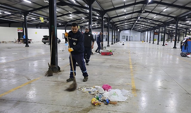 Kartepe’de Her Pazar Sonrası Hijyen Seferberliği görseli