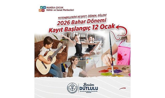 ÇKSM’lerde 2026 Bahar Dönemi Kayıtları Başladı görseli