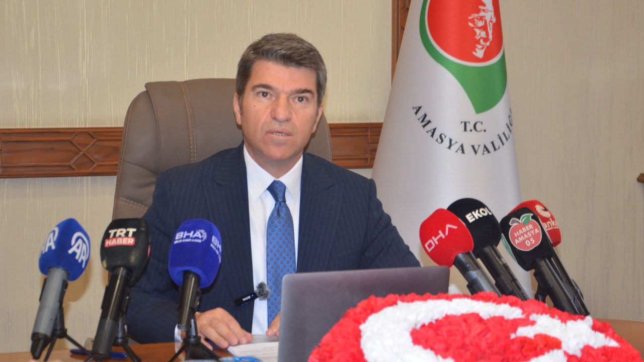 Amasya Valisi Önder Bakan, görevdeki bir yılını değerlendirdi görseli