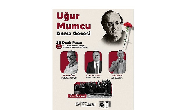 Uğur Mumcu için Buca’da anma gecesi görseli