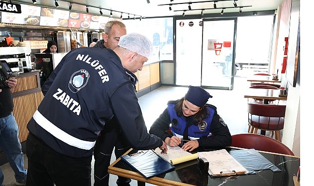 Nilüfer’de zincir restoranlara sıkı denetim görseli
