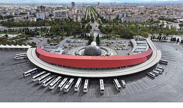 Konya Otogarı 2025’te 18 Milyona Yakın Yolcuya Hizmet Verdi görseli