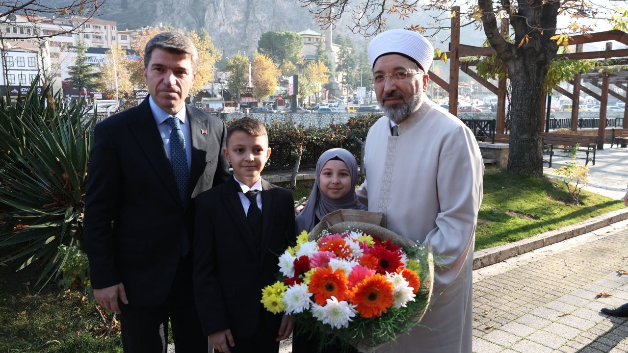 Diyanet İşleri Başkanı Arpaguş, memleketi Amasya’da temaslarda bulundu görseli