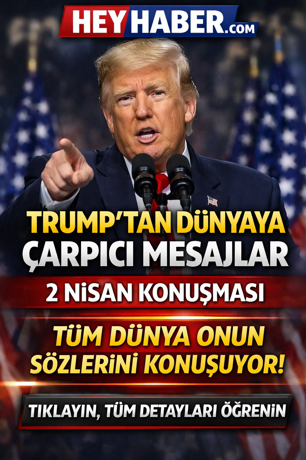 Trump Ulusa Seslendi : 2 Nisan 2026 Ne Dedi? ABD Çekiliyor Mu? görseli