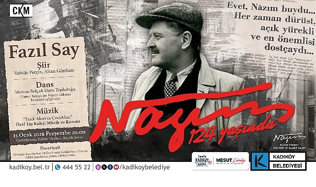 Nazım Hikmet 124 Yaşında görseli