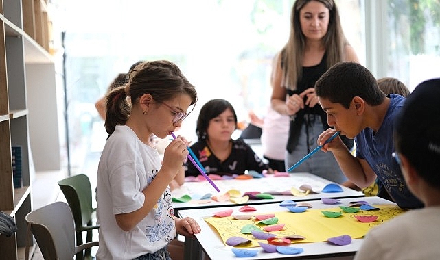 Bayraklılı çocuklar “Yaz Okulunu” çok sevdi görseli