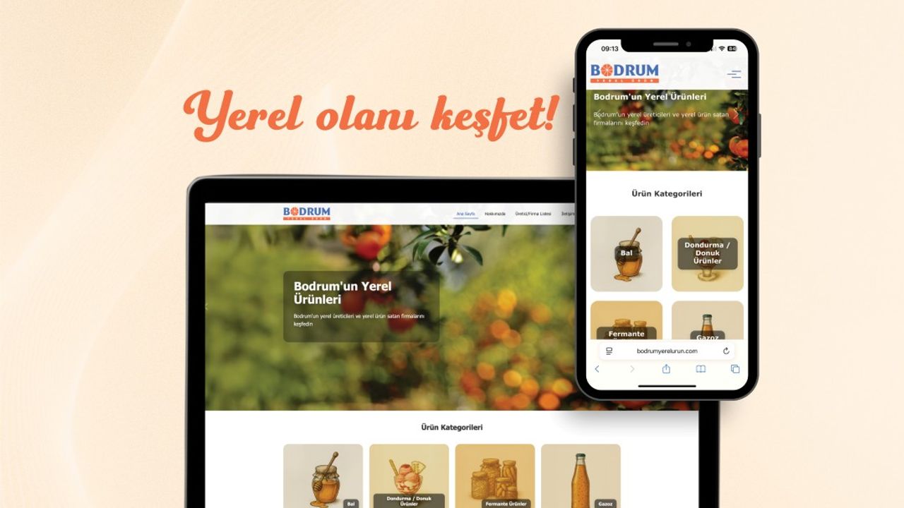 Yerel üretici ile tüketici arasında köprü “Bodrum Yerel Ürün” görseli