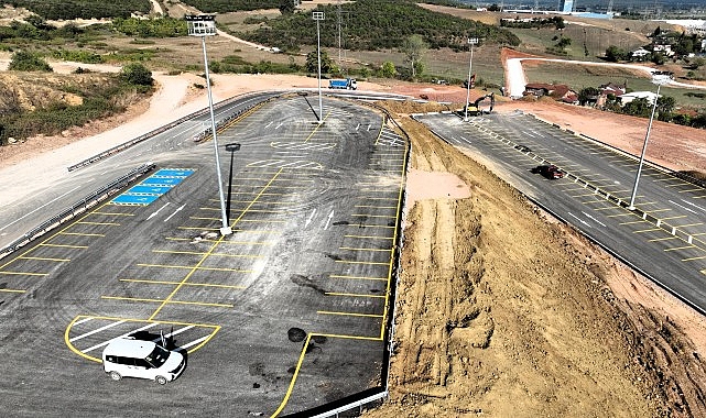 Kocaeli Stadı'nın çevresinde hummalı çalışma görseli