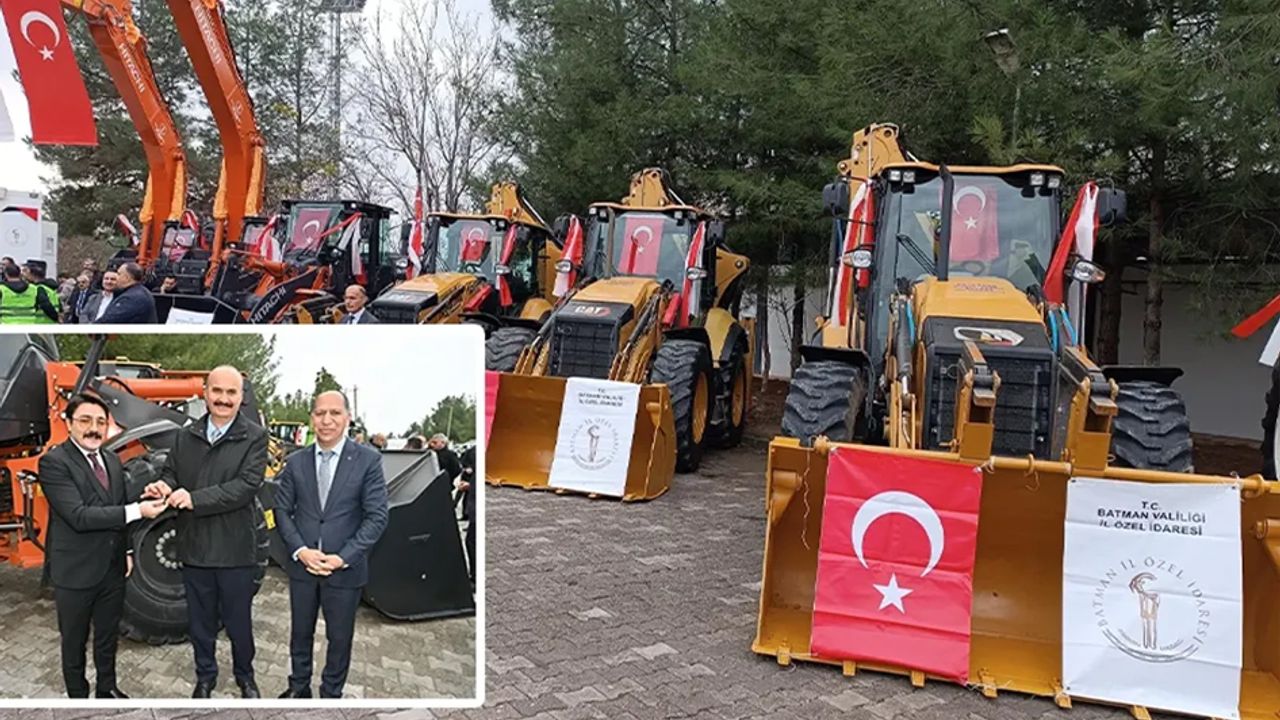 Batman il özel idareye 171 milyonluk araçlar görseli
