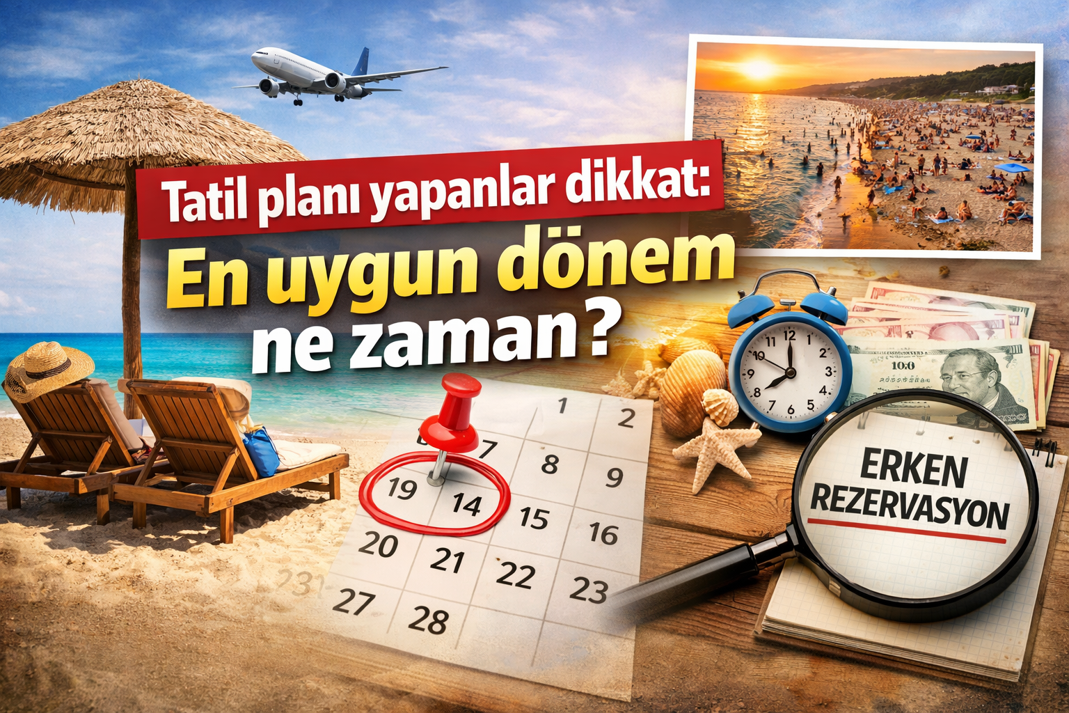 Tatil Planı Yapanlar Dikkat: En Uygun Dönem Ne Zaman? görseli
