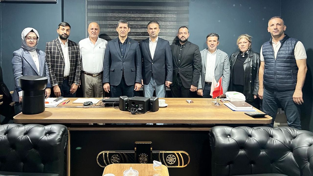 AK Parti İl Başkanı Ali Çetin’den TİMBİR’e ziyaret görseli