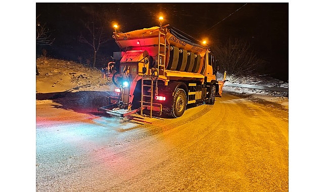 Kar Yağışı Osmangazi’de Hayatı Aksatmadı görseli