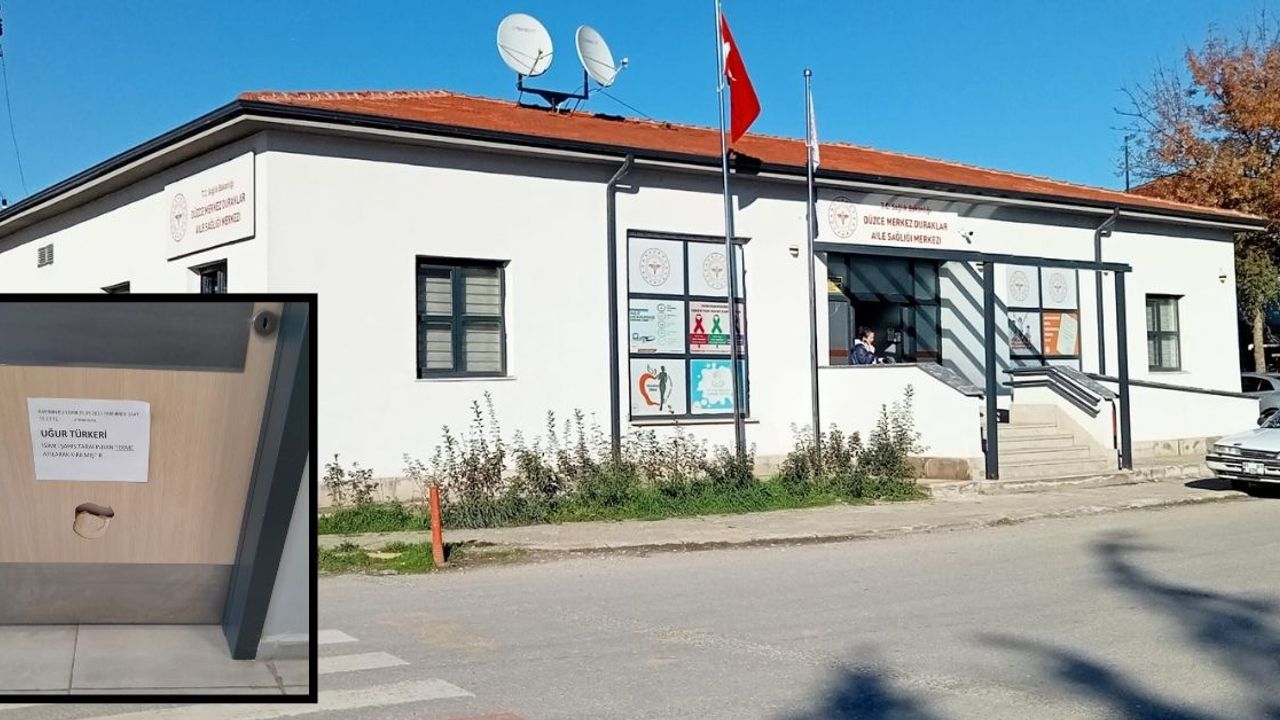Doktor hanımın kapısı tekmeyle kırıldı görseli