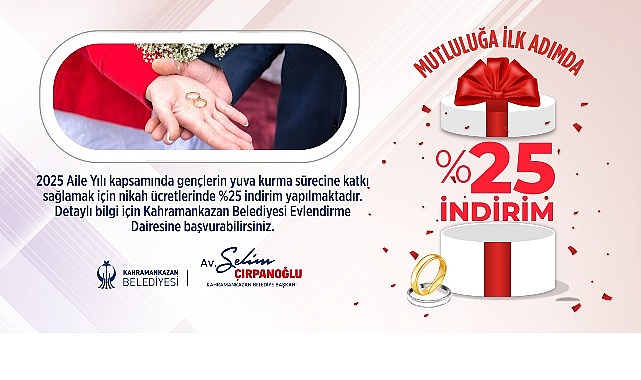 Belediyeden Yeni Evleneceklere Jest görseli